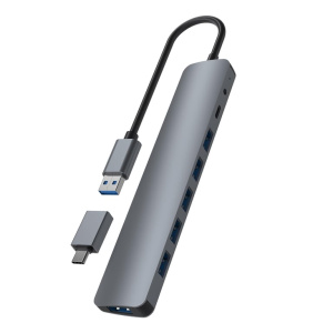 T’nB TNB Hub USB autoalimentato a 7 porte Design raffinato in alluminio 7 porte USB 2.0 – nuovo