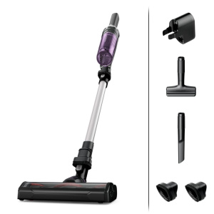 Rowenta X-NANO ESSENTIAL RH1129 Aspirapolvere viola, alluminio senza sacco – nuovo