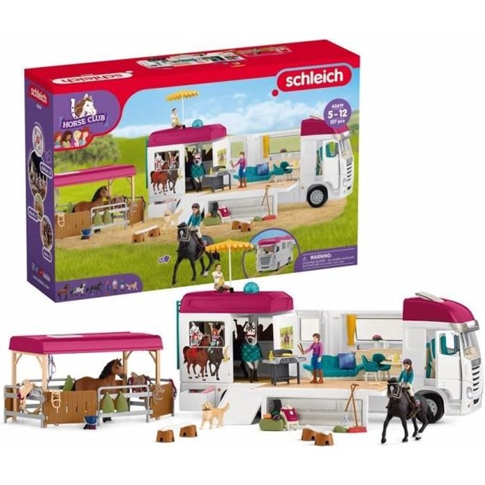 SCHLEICH - Camper per equitazione - 42619 - Gamma Horse Club - nuovo