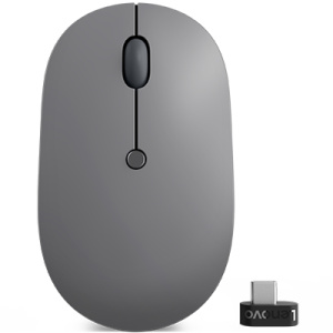 Lenovo Go USB-C Mouse wireless ambidestro RF ottico senza fili da 2400 DPI – nuovo