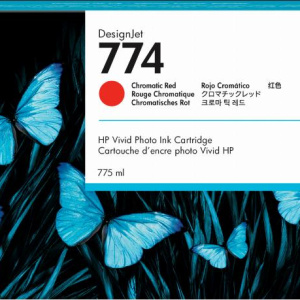 HP 774 DesignJet Rosso cromatico 775 ml Cartuccia d’inchiostro – nuovo