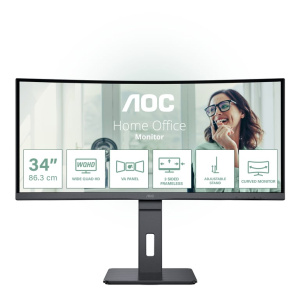 Monitor PC UltraWide Quad HD LED a schermo piatto AOC CU34P3CV 86,4 cm (34 ) Nero – nuovo