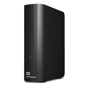 Disco rigido esterno Western Digital Elements Desktop 12Tb nero – nuovo