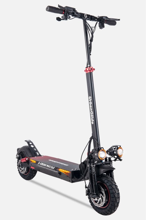 Urbanglide E-CROSS MAX 2X2 scooter elettrico 25 km/h Nero 17,5 Ah - nuovo