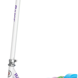 Razor Party Pop 12 km/h Ciano, Viola, Bianco – nuovo