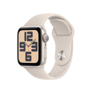 Apple Watch SE OLED 40 mm Digitale 324 x 394 pixel Touchscreen Beige Wifi GPS (satellite), M/L – nuovo