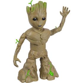 Figura interattiva di Groot alta 34 cm, giocattolo supereroe, Marvel Studios I Am Groot Groove 'N Grow Groot - nuovo
