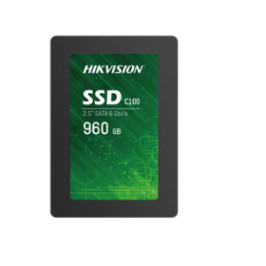 HIKVISION 2,5 960 GB C100 SATA 6.0Gbps SATA-III 3D TLC 566 MB/s 320 TB  SSD interno – nuovo