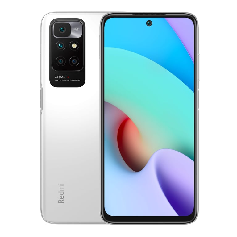 Redmi 10 2022 6,5 Dual Sim 6Gb/128Gb Pebble Bianco - nuovo
