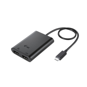 Adattatore video HDMI i-tec USB-C doppio 4K/60Hz (singolo 8K/30Hz) – nuovo