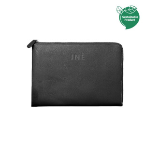 Custodia in pelle riciclata Ine laptop 14/15  Nero – nuovo