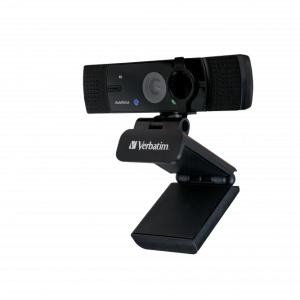 Webcam Verbatim 49580 3840 x 2160 pixel USB 2.0 Nero – nuovo
