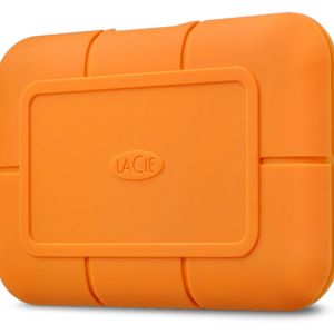 Unità disco LaCie Rugged da 1000 GB – Arancione – nuovo