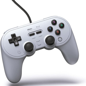 8Bitdo Pro 2 Grigio USB Joystick analogico/digitale Android, Nintendo Switch, Nintendo Switch Lite, PC, Tablet PC – nuovo