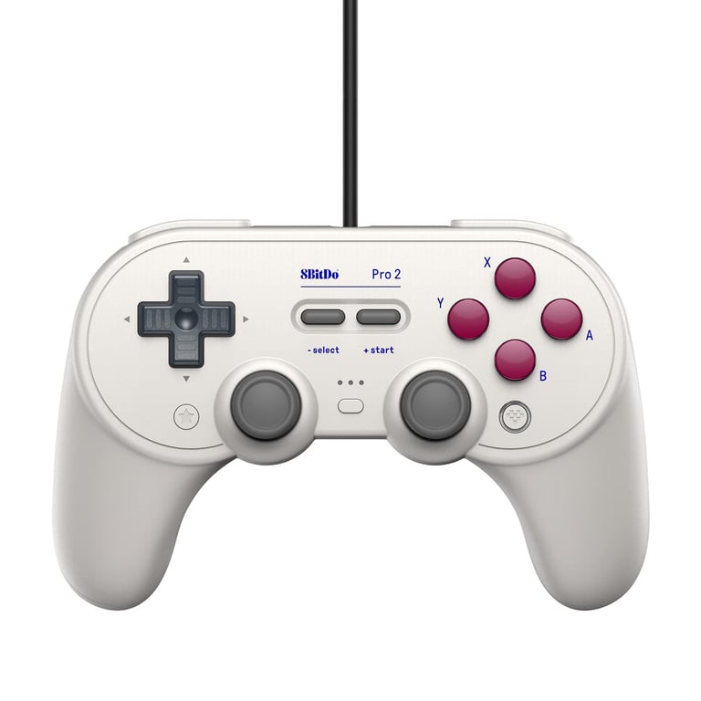 8Bitdo Pro 2 Grigio USB Joystick analogico/digitale Android, Nintendo Switch, Nintendo Switch Lite, PC - nuovo