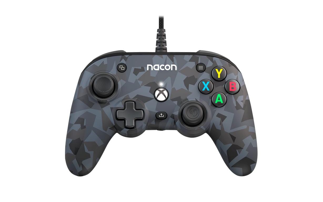 NACON Camo Pro Compact Controller Nero, Grigio USB Joystick analogico/digitale PC, Xbox One, Xbox One S, Xbox One X, Xbox Series S, Xbox Series X - nuovo