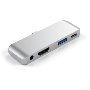 Satechi ST-TCMPHS Docking Station USB 3.2 Gen 1 (3.1 Gen 1) Type-C argento – nuovo