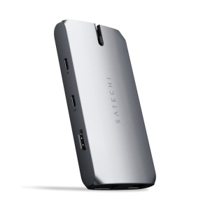 Satechi ST-UCMBAM Docking Station USB 2.0 Type-C nero, argento – nuovo