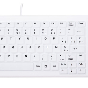 CHERRY AK-C7000 Tastiera USB QWERTY belga Bianco – nuovo