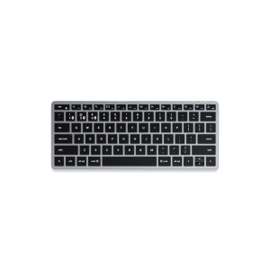 Satechi Slim X1 Tastiera da tavolo Bluetooth QWERTY Inglese Nero, Grigio – nuovo