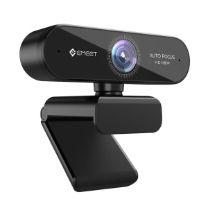 Webcam eMeet Nova 1920 x 1080 pixel USB 2.0 Nero – nuovo