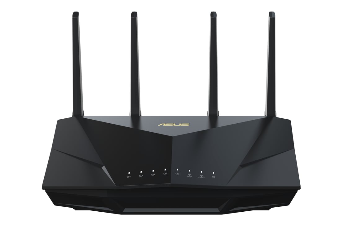 ASUS RT-AX5400 Router Wireless Gigabit Ethernet Dual Band (2,4 GHz / 5 GHz) Nero - nuovo