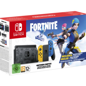 Switch Ed. Fortnite & Pack panthère & 2000 V-Bucks – Console di gioco portatile 32 GB, Touch screen – nuovo