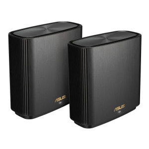 ASUS ZenWiFi AX (XT9) AX7800 2er Set Schwarz Tri-band (2,4 GHz / 5 GHz / 5 GHz) Wi-Fi 6 (802.11ax) Nero 4 Interno – nuovo
