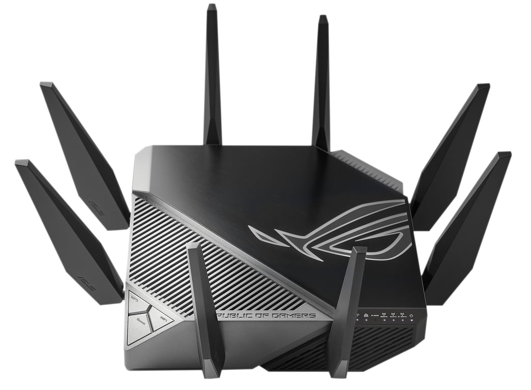 ASUS GT-AXE11000 Router Wireless Gigabit Ethernet Tri-Band (2,4 GHz / 5 GHz / 6 GHz) Nero - nuovo