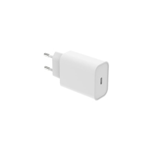 Caricatore di rete USB-C a 1 porta: 5V/3A, 9V/3A, 12V/3A, 15V/3A, 20V/2,25A, 45W, Power Delivery 3.0, bianco – Formato borsa – nuovo