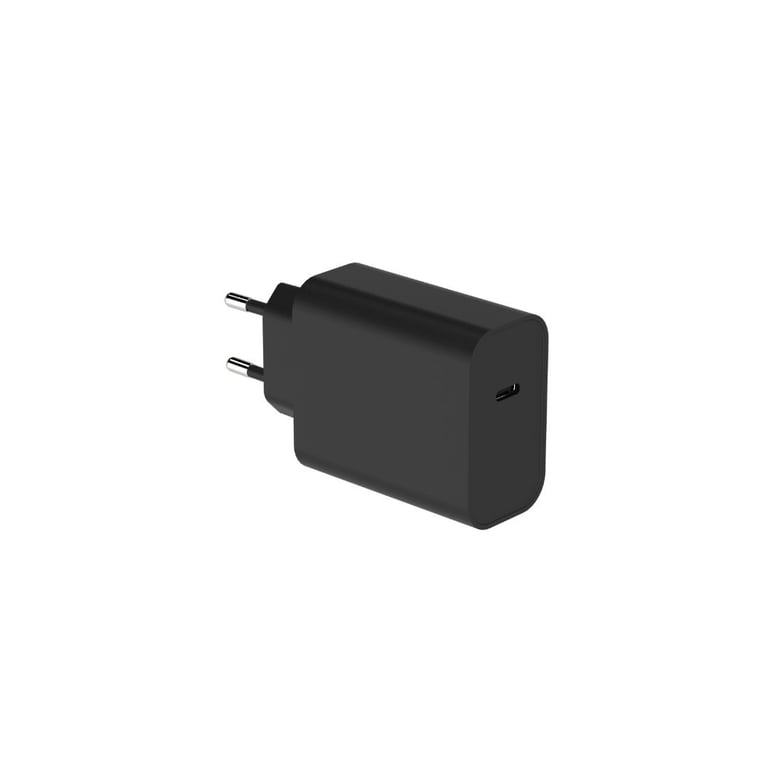 Caricatore di rete USB-C a 1 porta: 5V/3A, 9V/3A, 12V/3A, 15V/3A, 20V3.25A, 65W, Power Delivery, nero - Formato borsa - nuovo