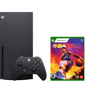 Pacchetto di gioco Xbox X Series e NBA 2K23 – Ricondizionato – Buono stato
