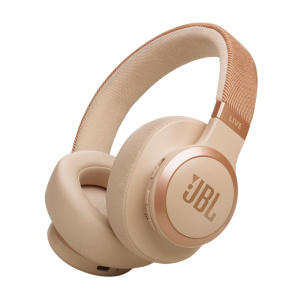 JBL Live 770NC Cuffie senza fili Bluetooth per chiamate/musica Sand – nuovo