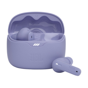 JBL Tune Beam Cuffie stereo senza fili (TWS) per chiamate/musica USB Type-C Bluetooth Viola – nuovo
