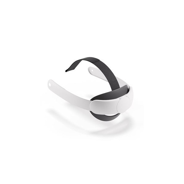 Cinturino di supporto ergonomico Elite per casco Meta Quest 3 Bianco e Nero - nuovo
