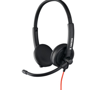 Bluestork MC301 Cuffia cablata ad archetto per ufficio/centro chiamate Nero – nuovo