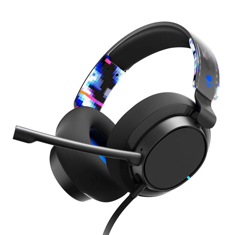 SKULLCANDY SLYR PRO Cuffie da gioco cablate per PC e Playstation - Nero/Blu - nuovo