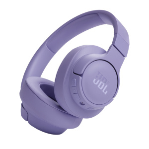 JBL Tune 720 BT Cuffie senza fili ad archetto chiamate/musica Bluetooth Viola – nuovo