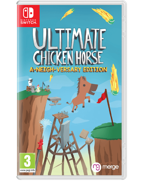Ultimate Chicken Horse A-Neight-Versary Edition Nintendo SWITCH - nuovo