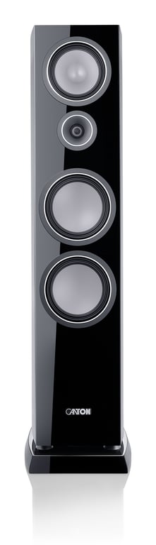 Canton Vento 90 a 3 vie nero con filo 340 W - nuovo