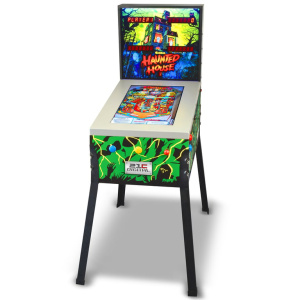 Flipper digitale con schermo LCD da 24  su cavalletto – 12 giochi inclusi – 4 giocatori – Nudge e Tilt – Tipo di macchina arcade – nuovo