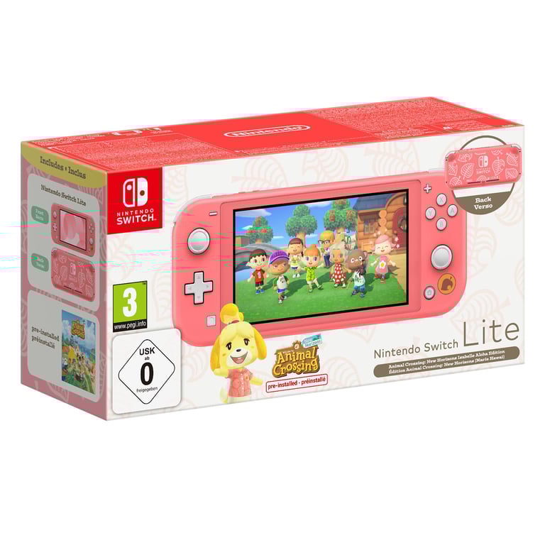 Switch Lite Ed. Marie Hawai & Animal Crossing: New Horizons - Console portatile 14 cm (5,5 ) 32 GB Touch screen Wifi -Ricondizionato - Ottime condizioni