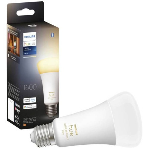 Philips Hue White Ambiance E27 100W Lampadina bianca connessa – compatibile con Bluetooth – nuovo