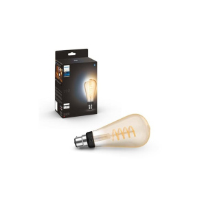 Philips Hue White Ambiance B22 Connected Lampadina Edison a filamento 7W Trasparente – nuovo
