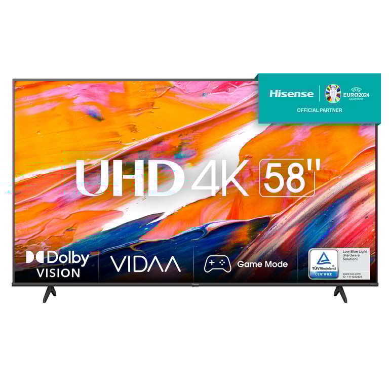 Hisense 58A6K TV 147,3 cm (58 ) 4K Ultra HD Smart TV Wifi Nero - nuovo