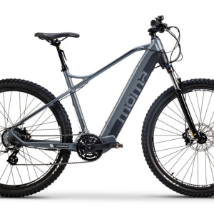 Bicicletta MTB Elettrica , E-29  Moma Bikes, Alluminio, SHIMANO ALTUS 24V, Sospensioni Avanti, Freni a Disco idraulico Bat. integrato Ion Litio 48V 13Ah – nuovo