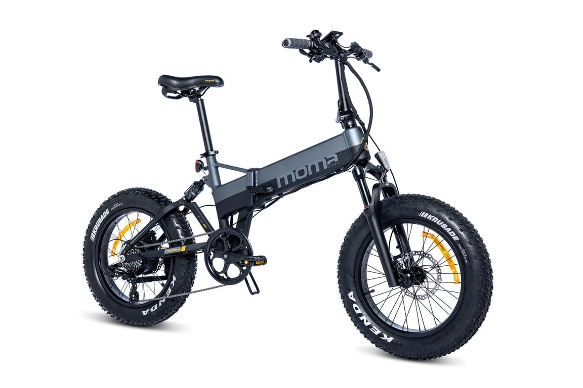 Bicicletta Elettrica, E-FAT20 PRO Moma Bikes, Alluminio, SHIMANO 8v, Doppie sospensioni, Freni a Disco idraulico, Batteria integrata Ion Litio 48V 15Ah - nuovo