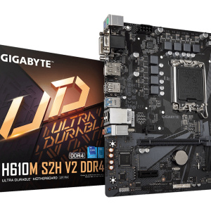 Scheda madre GIGABYTE H610M S2H V2 DDR4 Intel H610 Express LGA 1700 micro ATX – nuovo