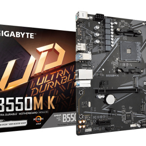 GIGABYTE B550M K scheda madre AMD B550 slot AM4 micro ATX – nuovo