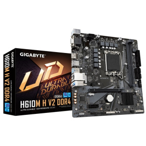 Scheda madre GIGABYTE H610M H V2 DDR4 Intel H610 Express LGA 1700 micro ATX – nuovo